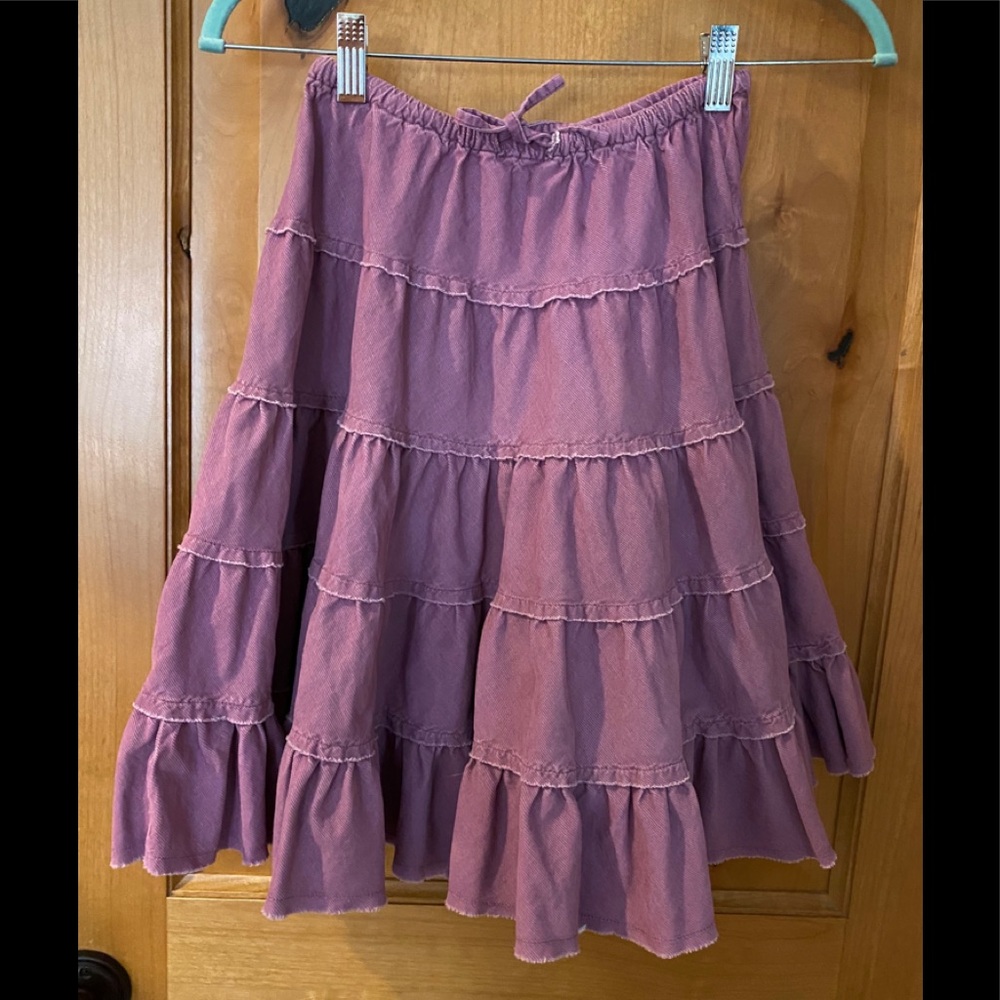 Girls Mini Boden corduroy skirt 7/8